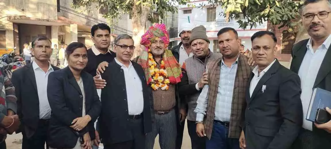 Bayana Bar Association Elections: Ajit Singh Gurjar elected president by a thrilling margin of two votes