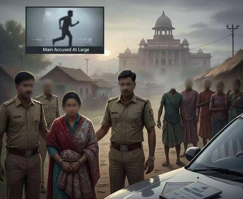 Udaipur: Trafficking in tribal newborns exposed, female broker sent to jail, main accused absconding Udaipur: Trafficking in tribal newborns exposed, female broker sent to jail, main accused absconding