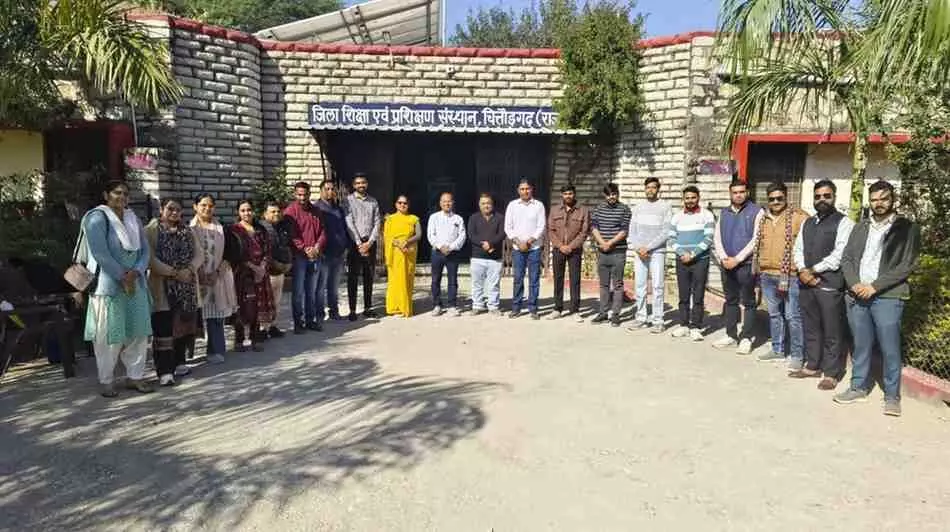 The second five-day e-content workshop concluded successfully in Chittorgarh The second five-day e-content workshop concluded successfully in Chittorgarh
