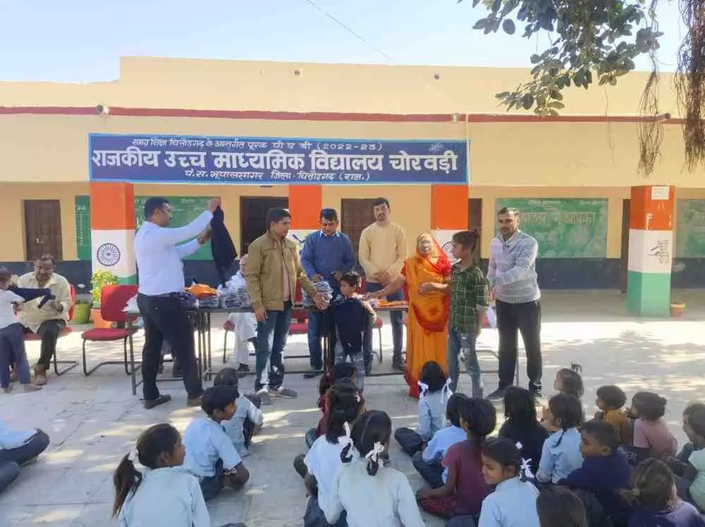 Sweater distribution brings smiles to innocent faces Sweater distribution brings smiles to innocent faces