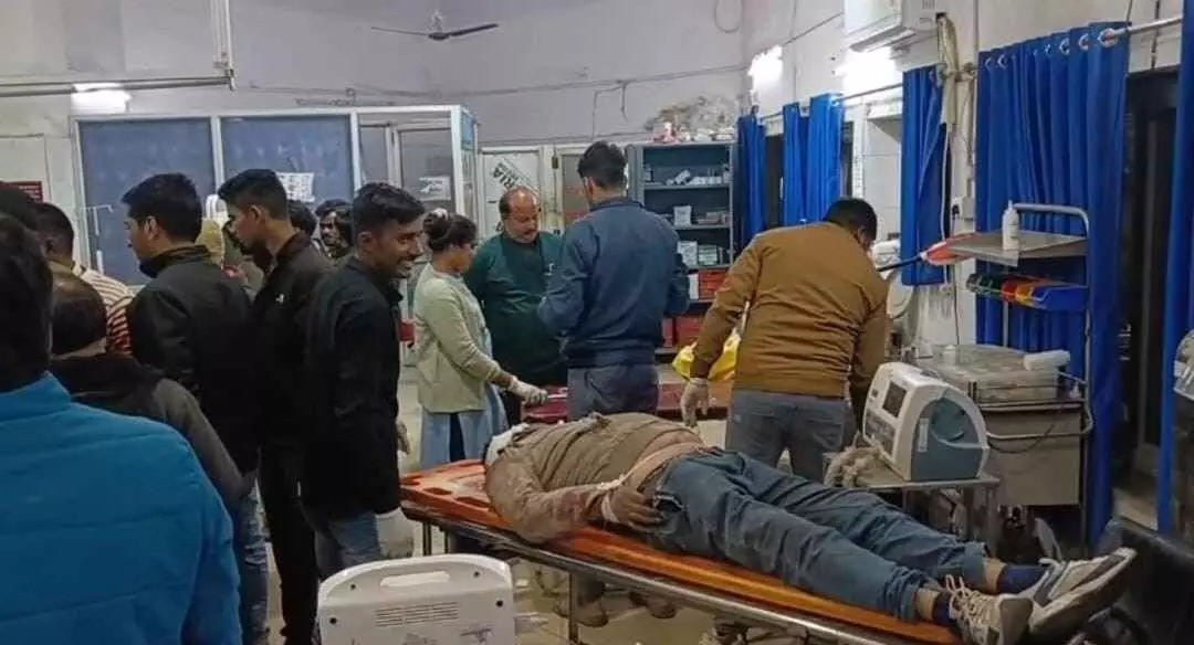 Horrific road accident on National Highway-56, Horrific road accident on National Highway-56,