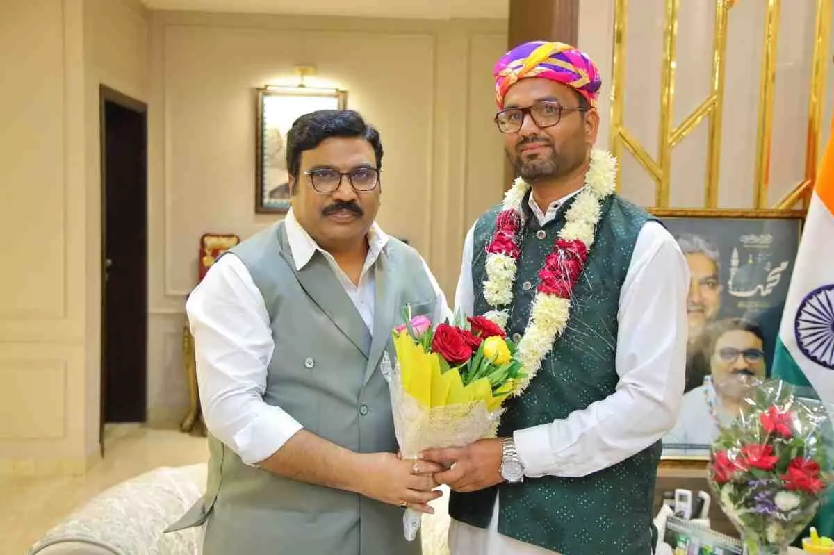 Abdul Sattar Shah met State President MD Chopdar