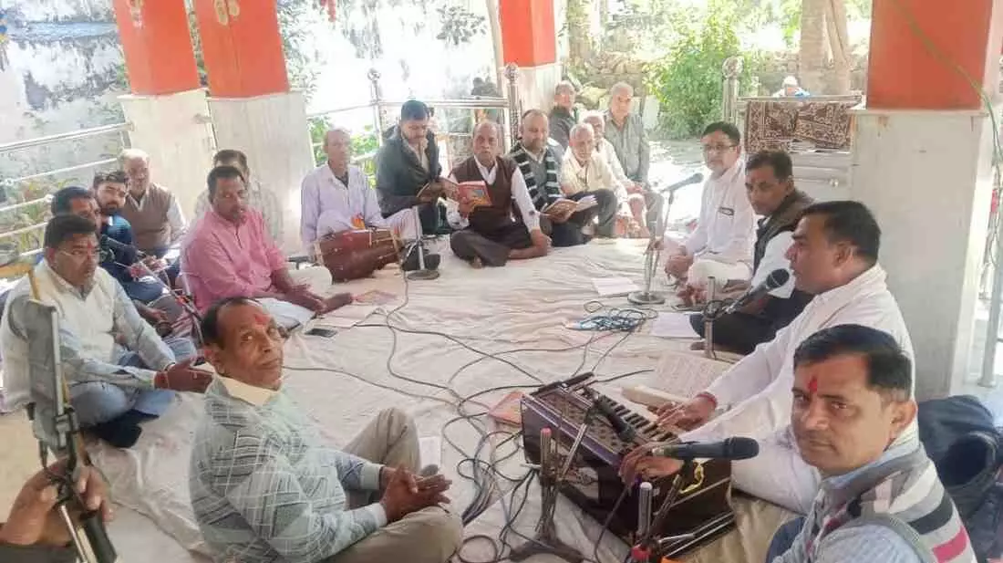 A grand musical recitation of Sunderkand was organised in Kheroda,