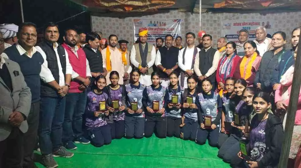 MP Sports Competition inaugurated in grand style in Bhatewar, MP Sports Competition inaugurated in grand style in Bhatewar,