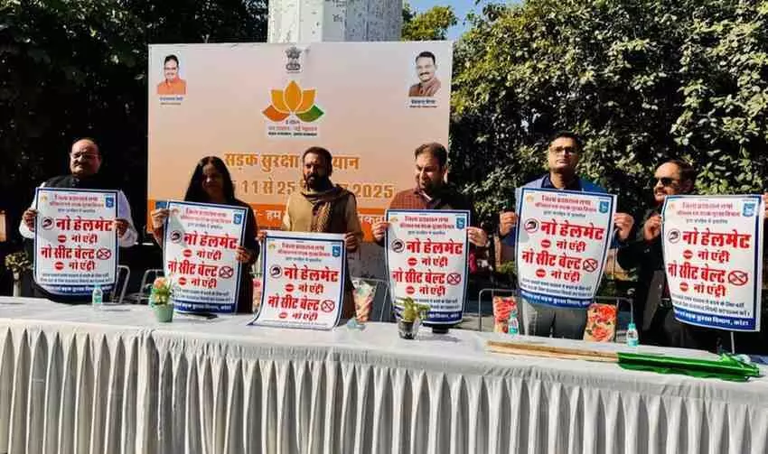 A big message on road safety on completion of two years: