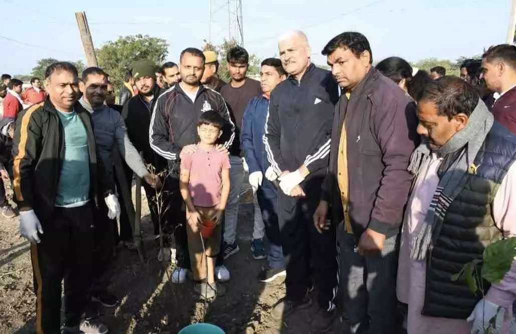 Solidarity was seen in the district level cleanliness campaign,