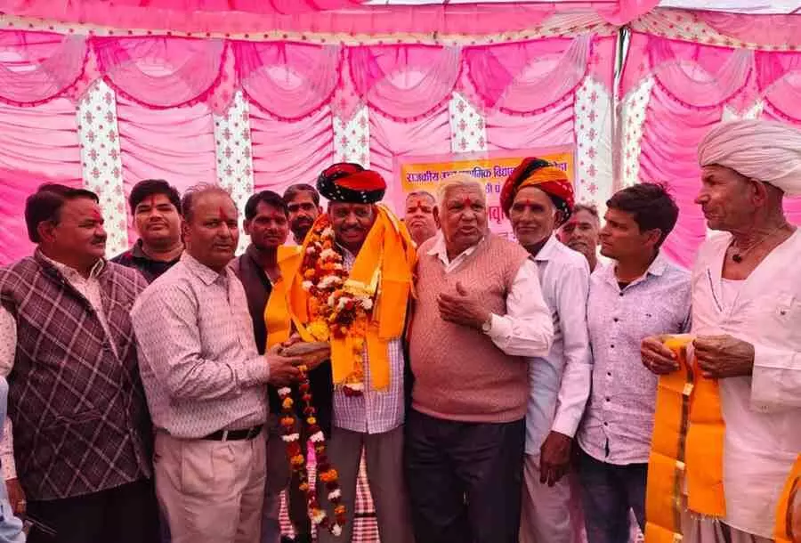 A farewell filled with respect and emotion in Bholikheda, A farewell filled with respect and emotion in Bholikheda,