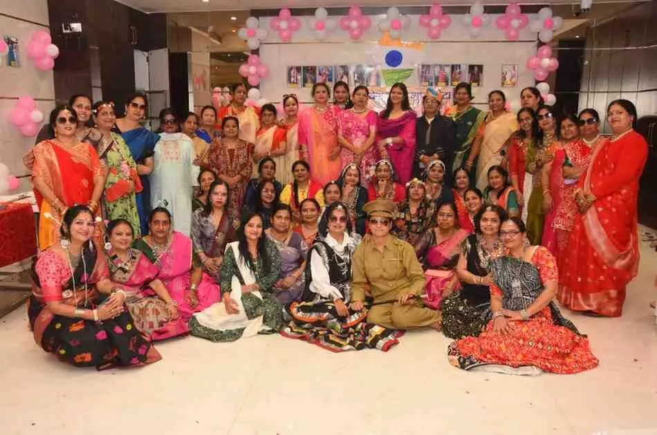 Kota was drenched in the colours of Satrangi Bharat, Vishvera Sakhi Group gave a powerful message of Unity in Diversity through a grand cultural festival. Kota was drenched in the colours of Satrangi Bharat, Vishvera Sakhi Group gave a powerful message of Unity in Diversity through a grand cultural festival.