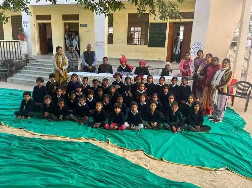 Educationists distributed woolen jerseys to students at Government Higher Secondary School, Educationists distributed woolen jerseys to students at Government Higher Secondary School,