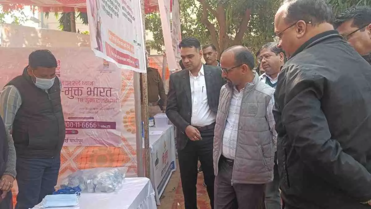 A massive health camp was organised in Sawai Madhopur A massive health camp was organised in Sawai Madhopur