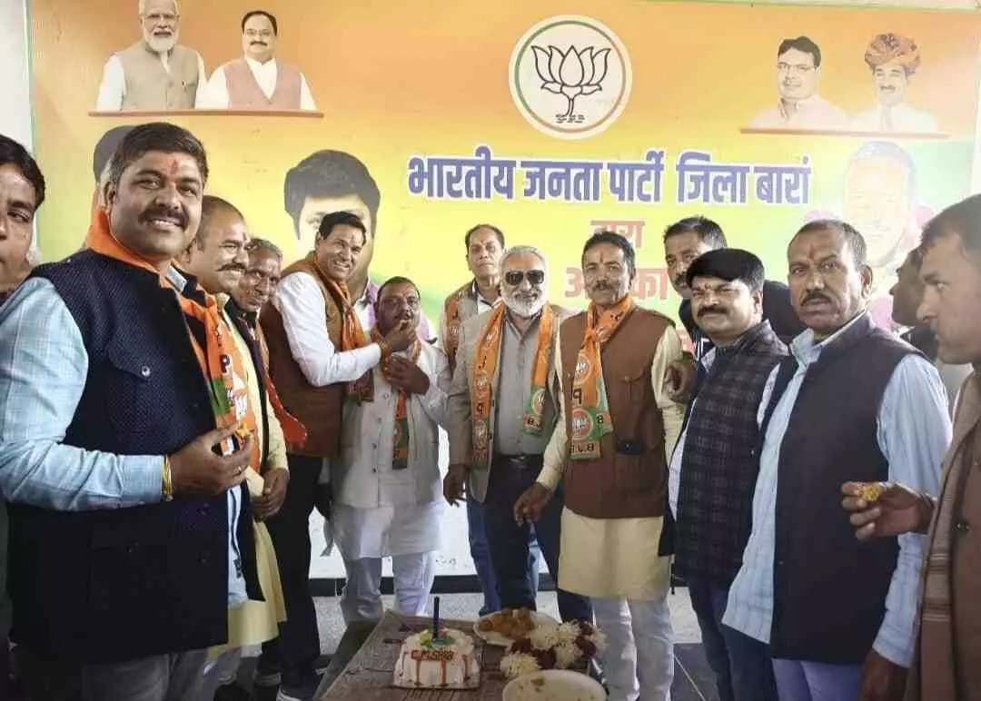 Chief Minister Bhajan Lal Sharmas birthday was celebrated with service and dedication. Chief Minister Bhajan Lal Sharmas birthday was celebrated with service and dedication.