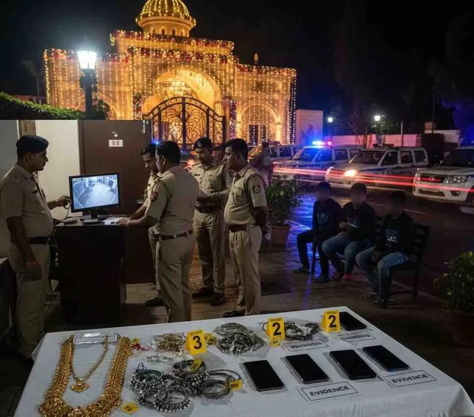 Theft at a wedding ceremony revealed: Kotwali police Theft at a wedding ceremony revealed: Kotwali police