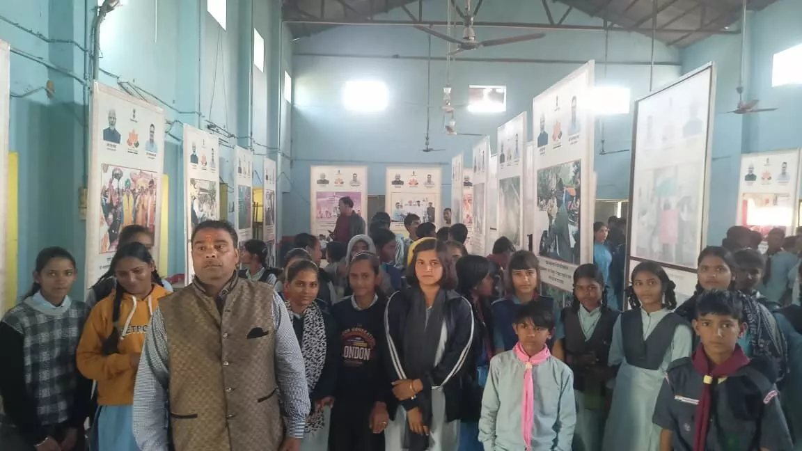 Grand inauguration of district level exhibition in Deeg