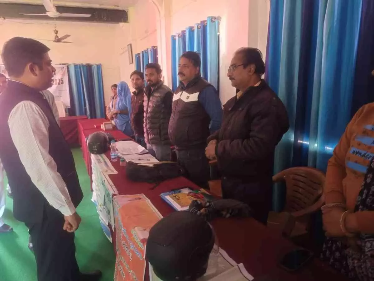 District Collector Utsav Kaushal conducts surprise inspection District Collector Utsav Kaushal conducts surprise inspection