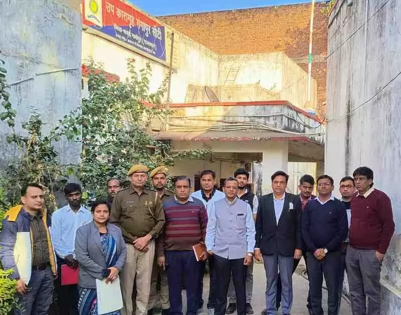 Quarterly inspection of the Board of Visitors at the Sub Jail, Quarterly inspection of the Board of Visitors at the Sub Jail,