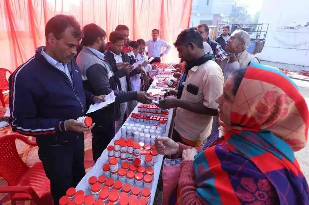 151 successful operations at the free Piles and Fistula camp in Chittorgarh, patients got relief