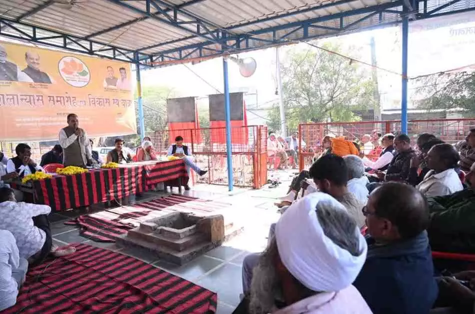 Vikas Rath Yatra receives grand welcome in Deoli area, Vikas Rath Yatra receives grand welcome in Deoli area,