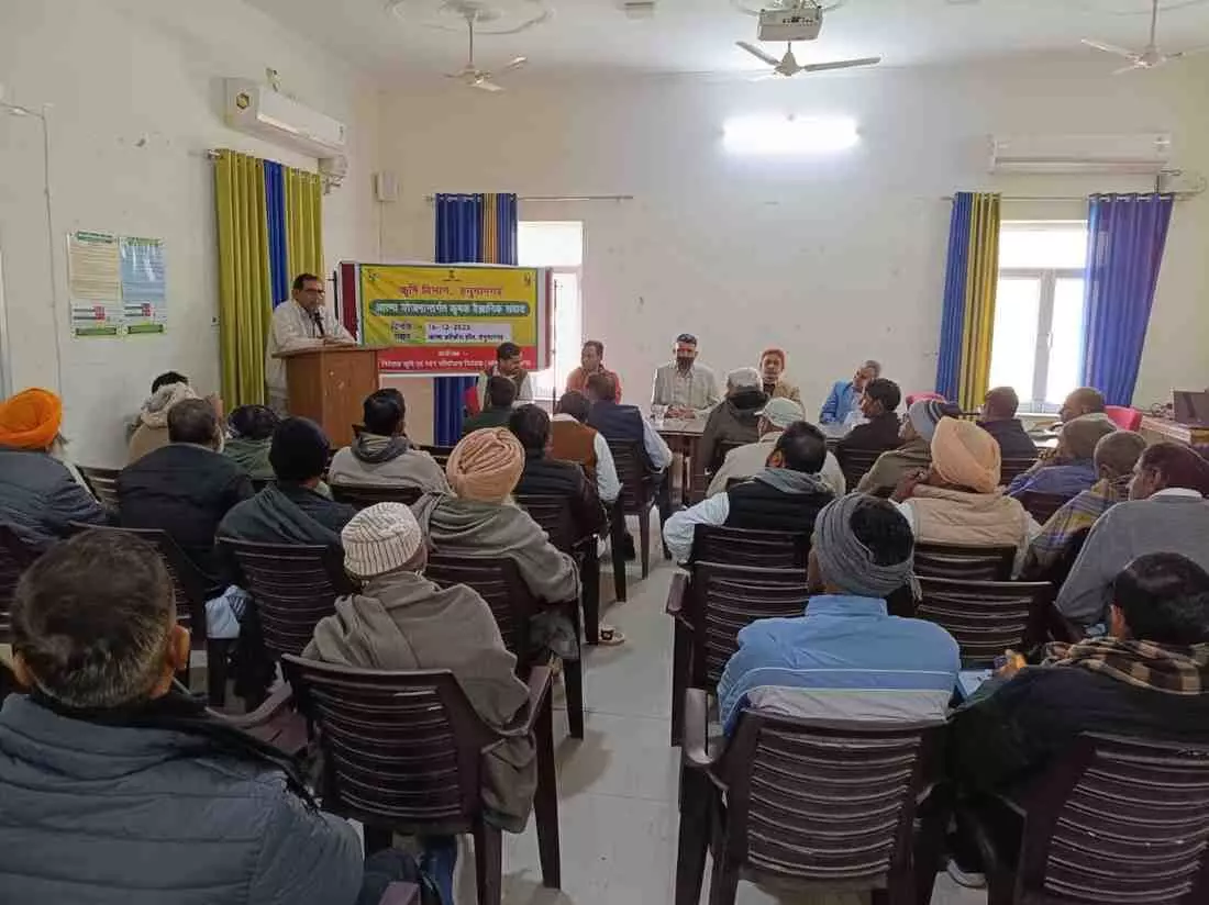 Farmer-Scientist Dialogue in Hanumangarh under Project ATMA; 62 Farmer-Scientist Dialogue in Hanumangarh under Project ATMA; 62