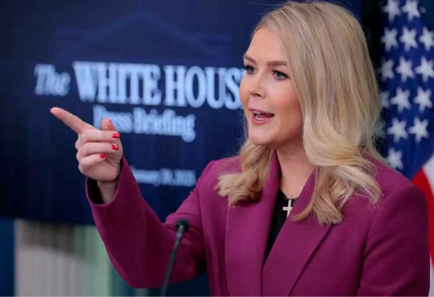 Statement by Karoline Leavitt: Openly appreciative of Trumps decisive leadership style and Suzy Wiles strategic role Statement by Karoline Leavitt: Openly appreciative of Trumps decisive leadership style and Suzy Wiles strategic role