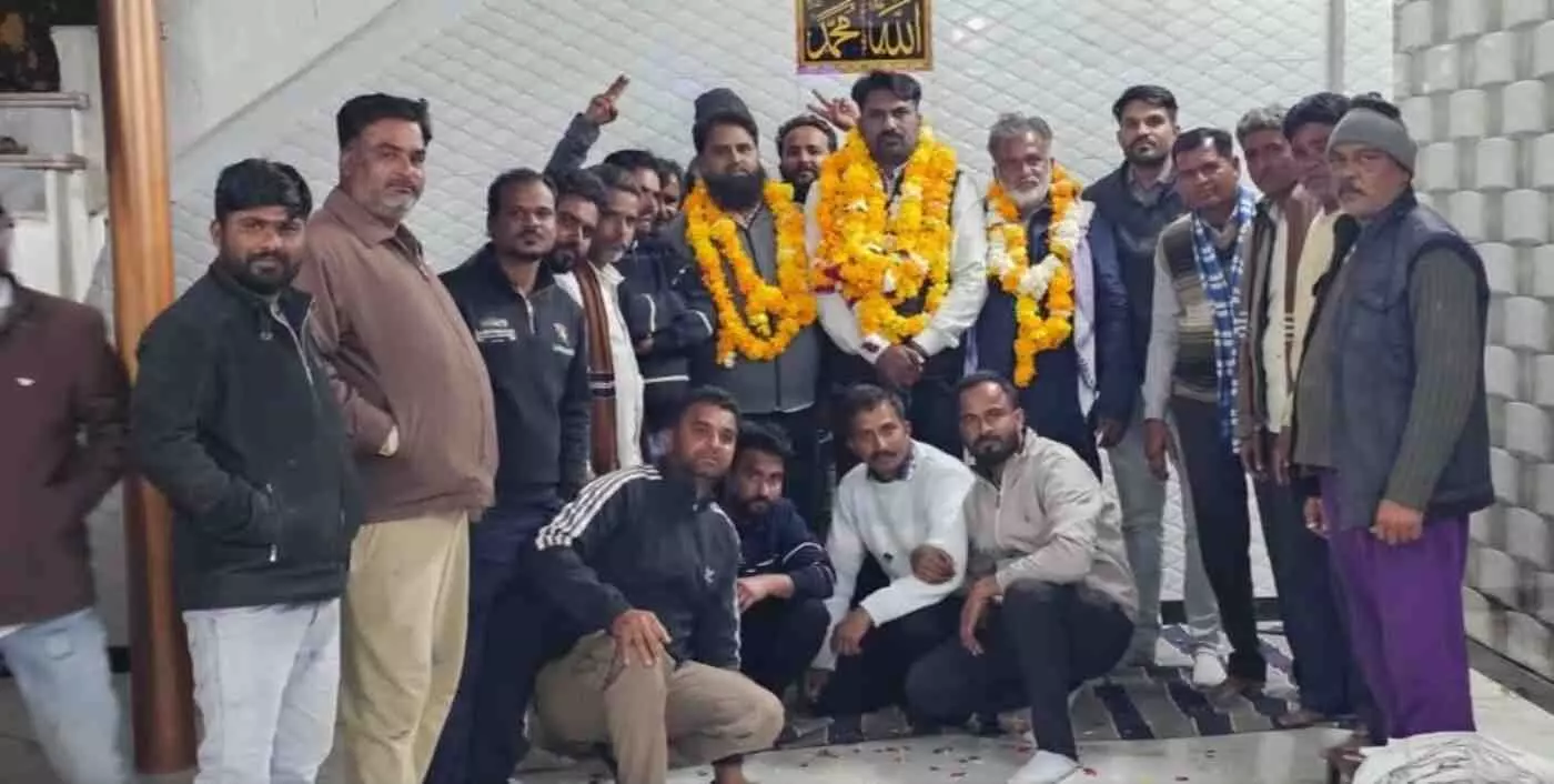 District President of Qureshi Mahasabha, Ajmat Qureshi in Amet District President of Qureshi Mahasabha, Ajmat Qureshi in Amet