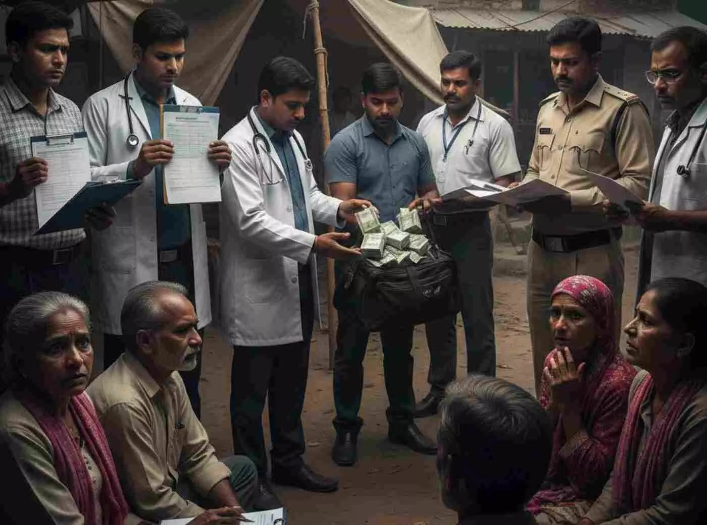 Major scam in government health scheme in Jhalrapatan: Major scam in government health scheme in Jhalrapatan: