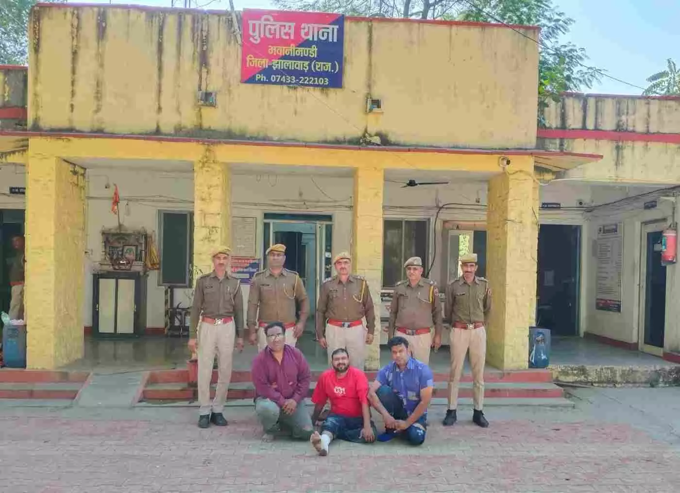 Gambling-betting dispute in Bhawani Mandi: Police arrested three Gambling-betting dispute in Bhawani Mandi: Police arrested three