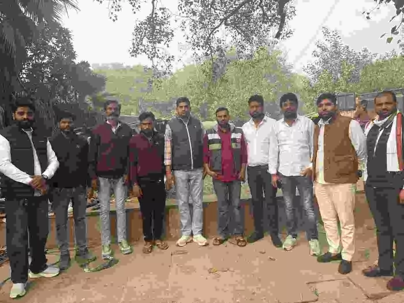 Villagers express anger over the demolition of Baba Ramdevs platform in Piplantri Kala;