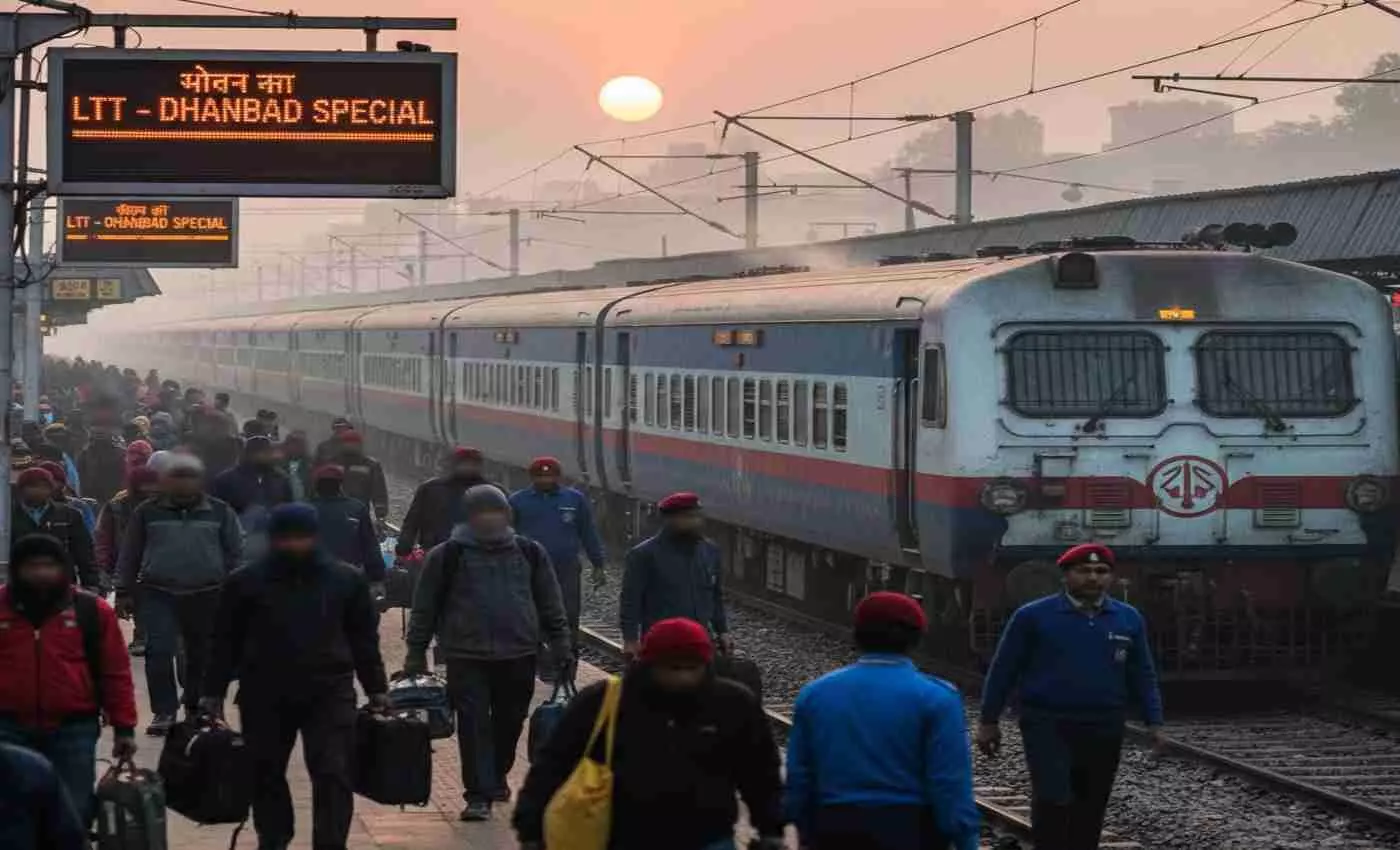 Big relief for passengers on LTT-Dhanbad route, Railways extends special train services by 10 trips Big relief for passengers on LTT-Dhanbad route, Railways extends special train services by 10 trips
