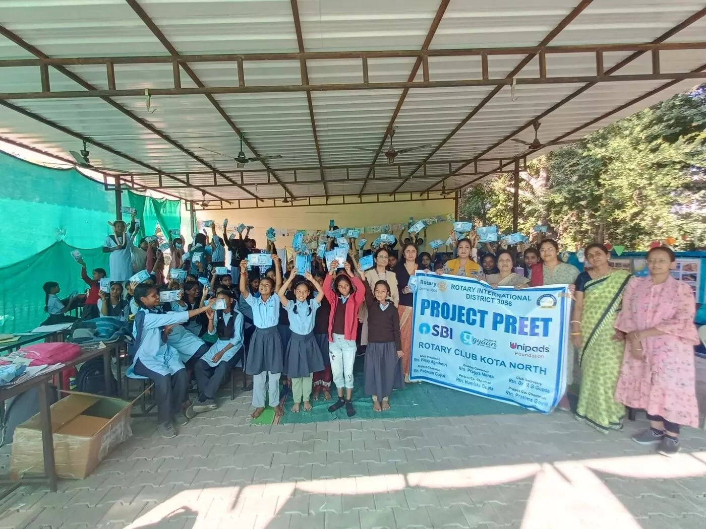 A powerful message on menstrual hygiene for adolescent girls in government schools;