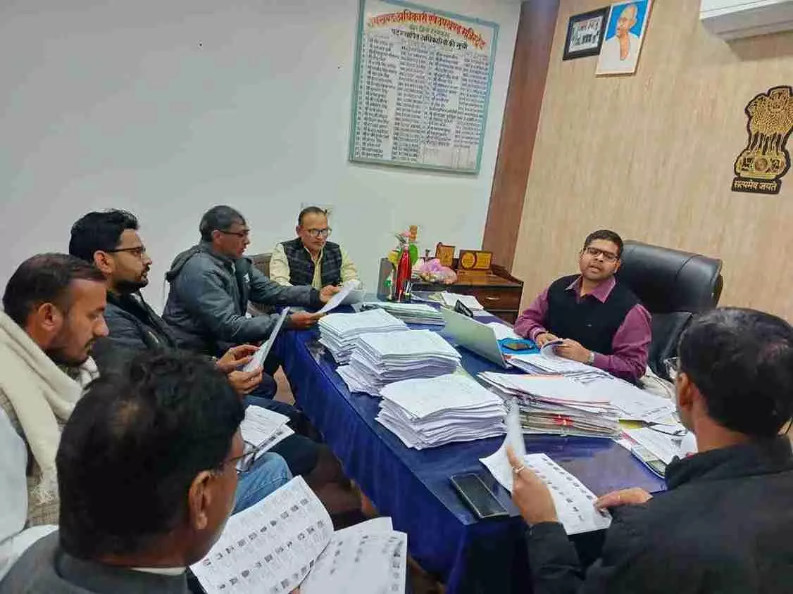 Public release of draft voter list in Nohar Public release of draft voter list in Nohar