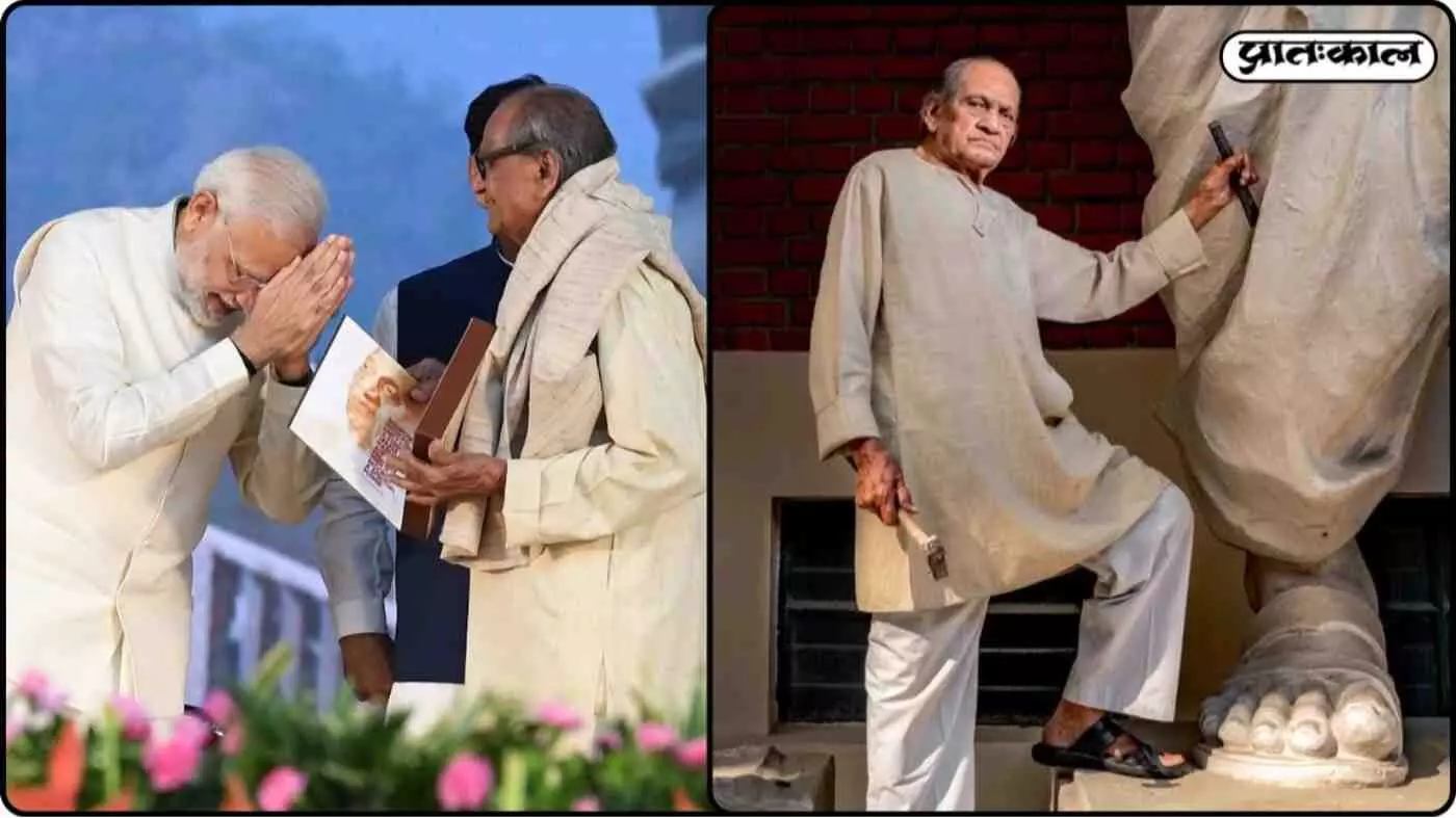 Sculptor Ram Sutar passes away at 100; PM Modi and Amit Shah express condolences Sculptor Ram Sutar passes away at 100; PM Modi and Amit Shah express condolences