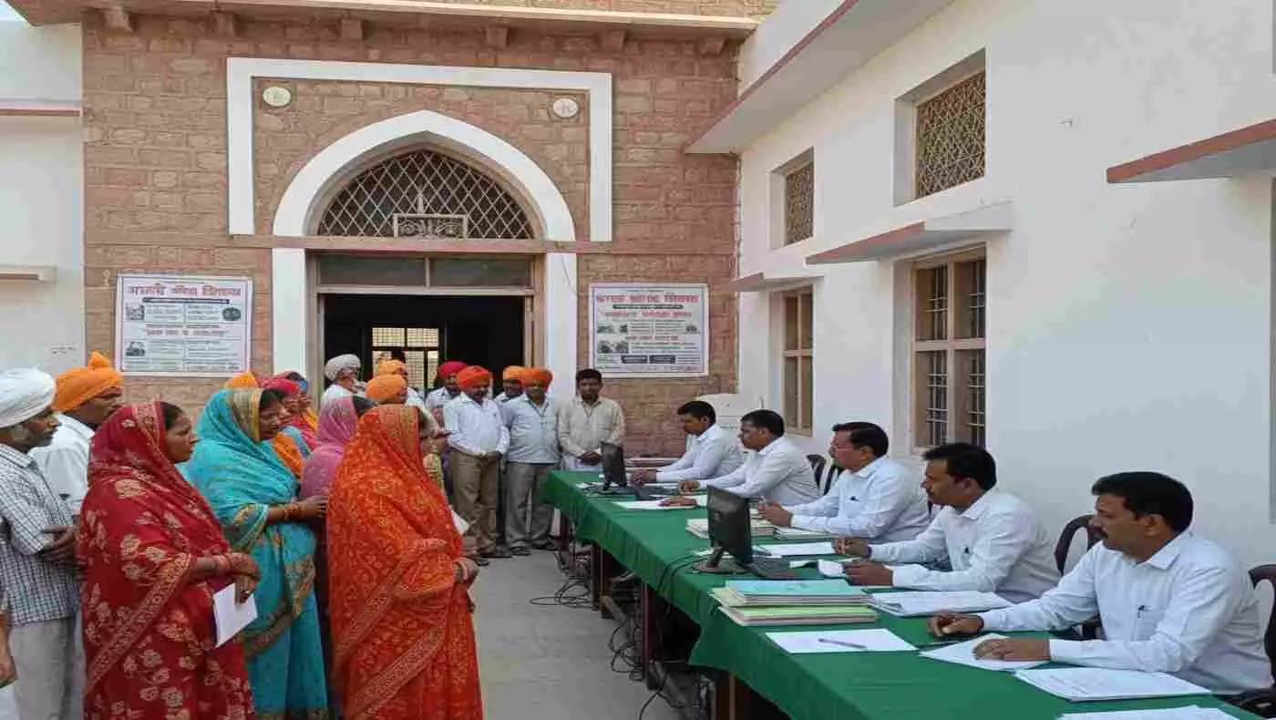 Rural service follow-up camps will begin in the tehsils of Sawai Madhopur