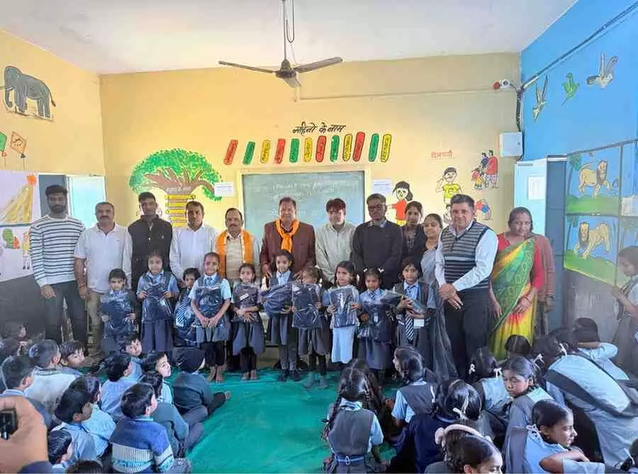 Exemplary initiative of Bhamashah family in Seth Takhatmal Kachhara School