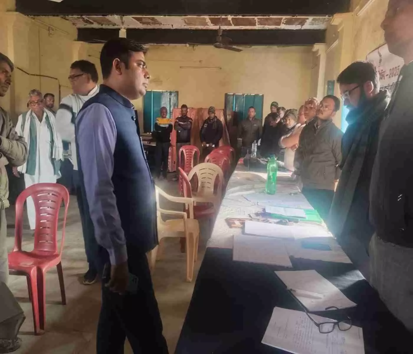 District Collector Utsav Kaushal conducts surprise inspection of Jalukie School