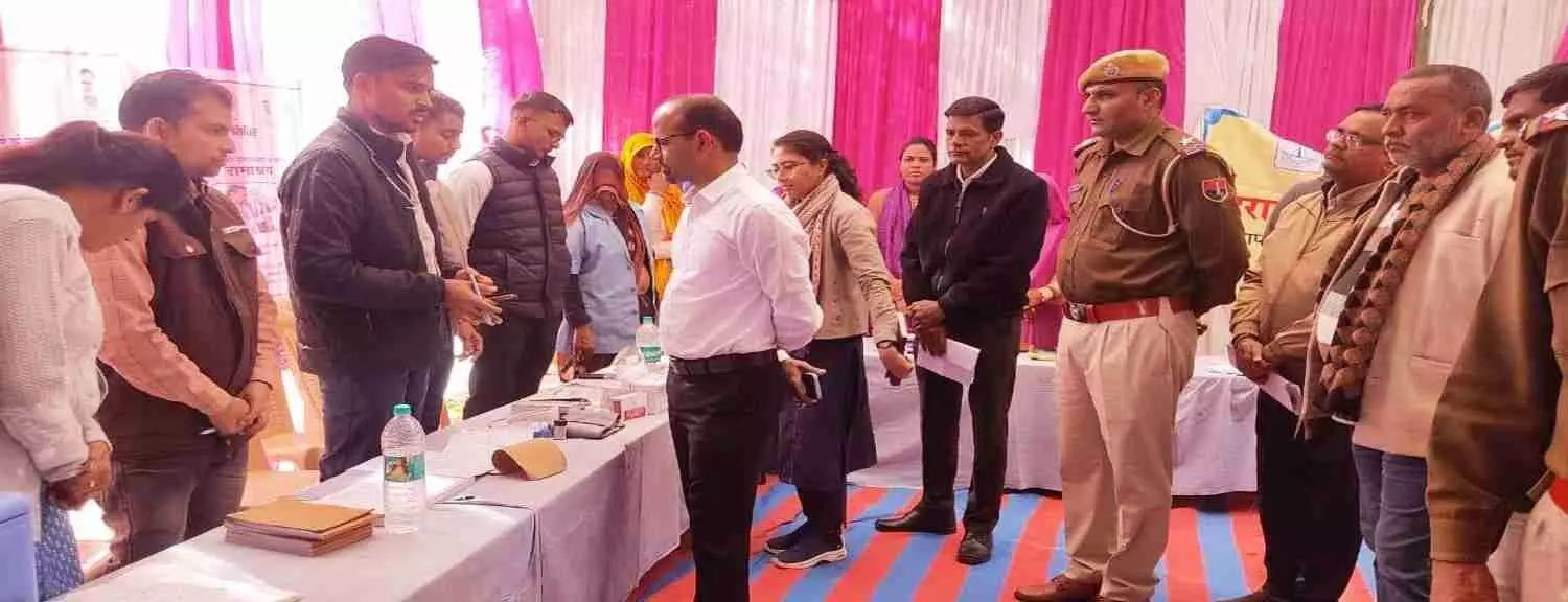 District Collector conducted surprise inspection, common people got immediate benefits