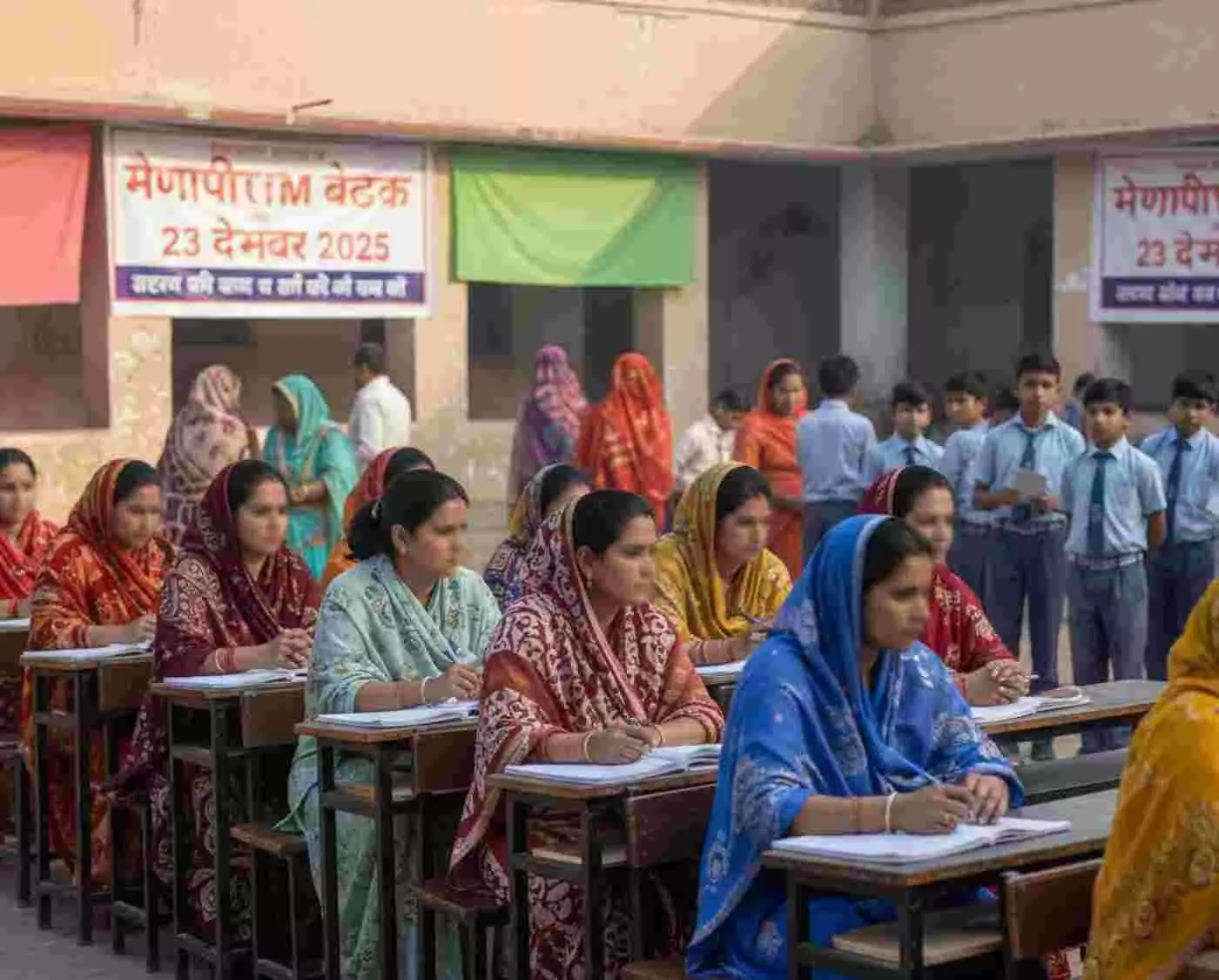 On December 23, a grand education event will be held in government schools, along with the mega PTM meeting and Krishna Bhog program. On December 23, a grand education event will be held in government schools, along with the mega PTM meeting and Krishna Bhog program.