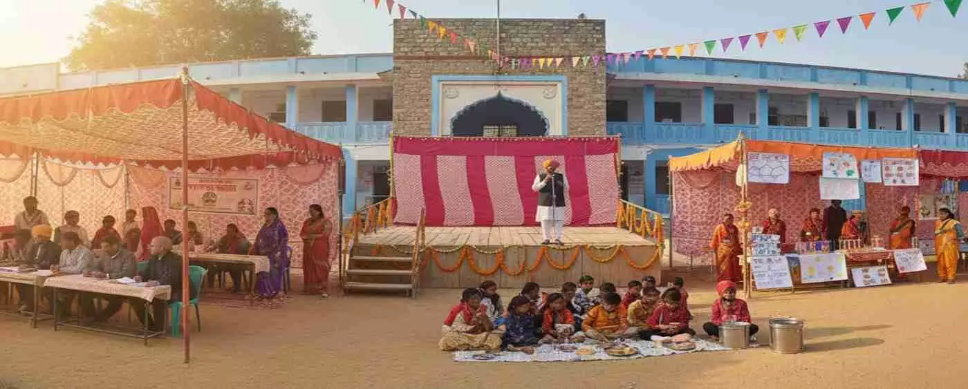 Mega PTM meeting, Nipun Mela and Krishna Bhog organised on 23rd December Mega PTM meeting, Nipun Mela and Krishna Bhog organised on 23rd December