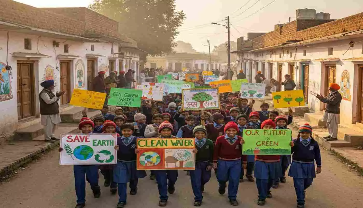 Government schools organised an environmental Government schools organised an environmental