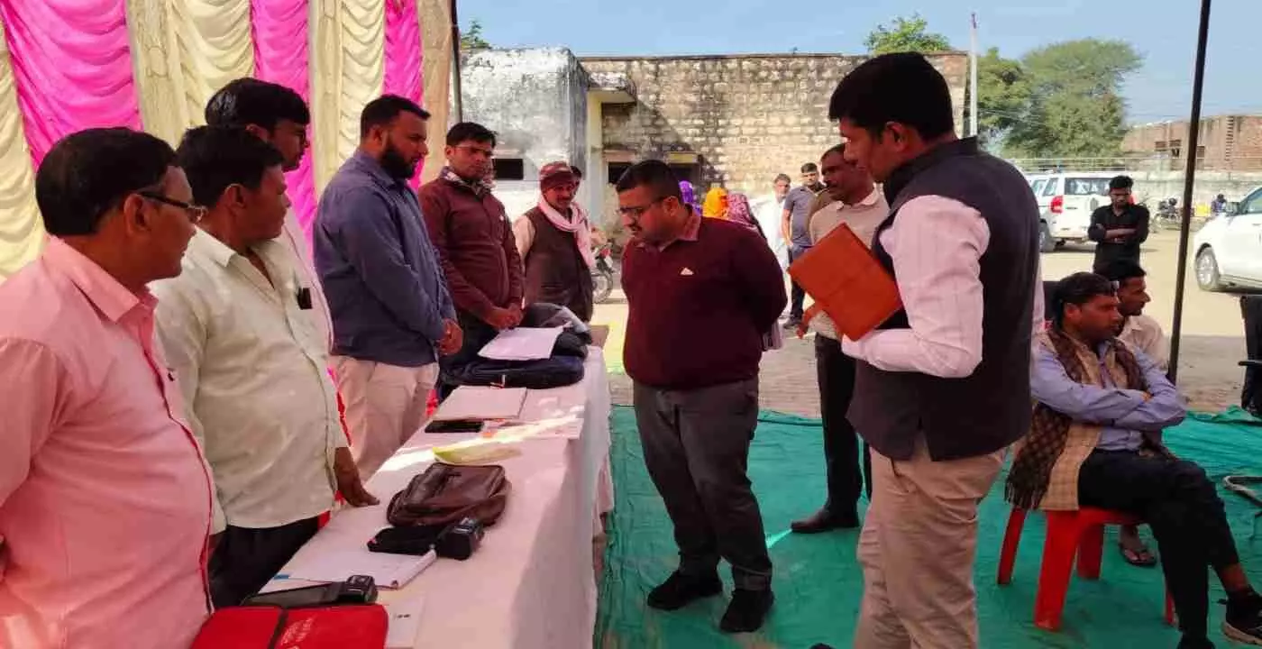 District Collector inspected Dhindhora Anganwadi Centre District Collector inspected Dhindhora Anganwadi Centre
