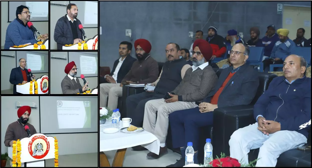 Awareness seminar on EPF-ESI held at Rail Coach Factory, Kapurthala; employees got detailed information about social security schemes Awareness seminar on EPF-ESI held at Rail Coach Factory, Kapurthala; employees got detailed information about social security schemes
