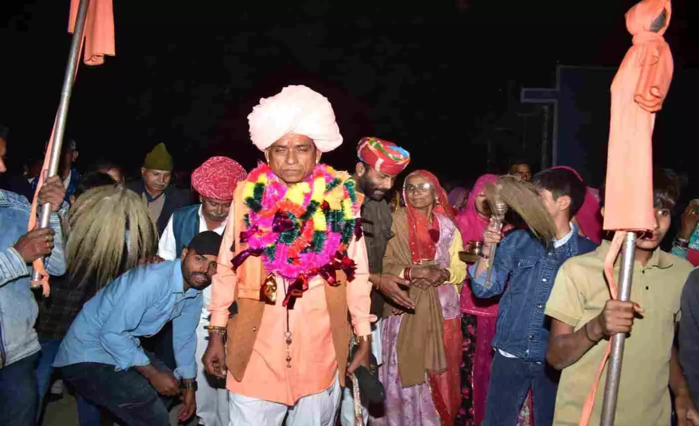 Historic presence of the Barad dynasty Chauhan Rajput Gaddipati at Saran Math after 500 years Historic presence of the Barad dynasty Chauhan Rajput Gaddipati at Saran Math after 500 years