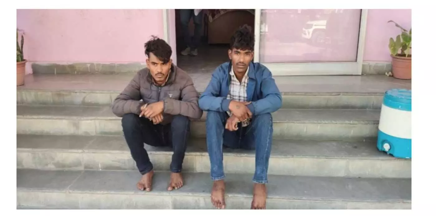 Two smugglers arrested with 200 grams of smack under Operation Nasha Vinash in Kawai Two smugglers arrested with 200 grams of smack under Operation Nasha Vinash in Kawai