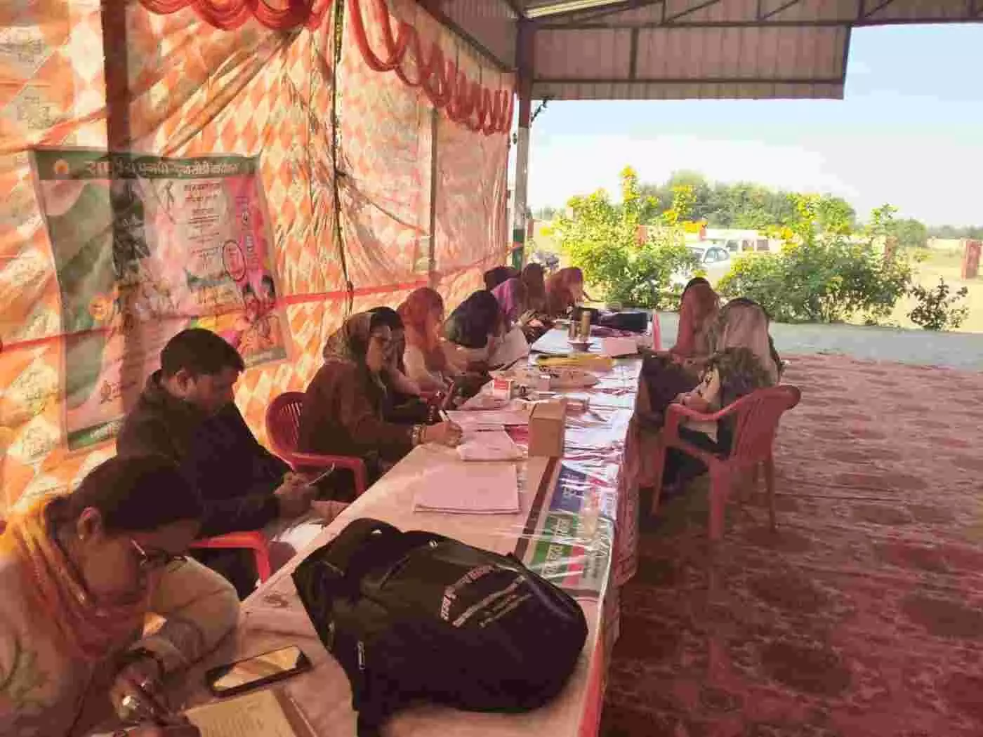 A major problem-solving camp was organised in Nohar