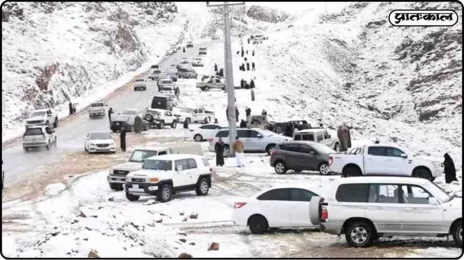 Is it possible to snow in the desert? Why is there strange weather in the mountainous regions of Saudi Arabia? Is it possible to snow in the desert? Why is there strange weather in the mountainous regions of Saudi Arabia?