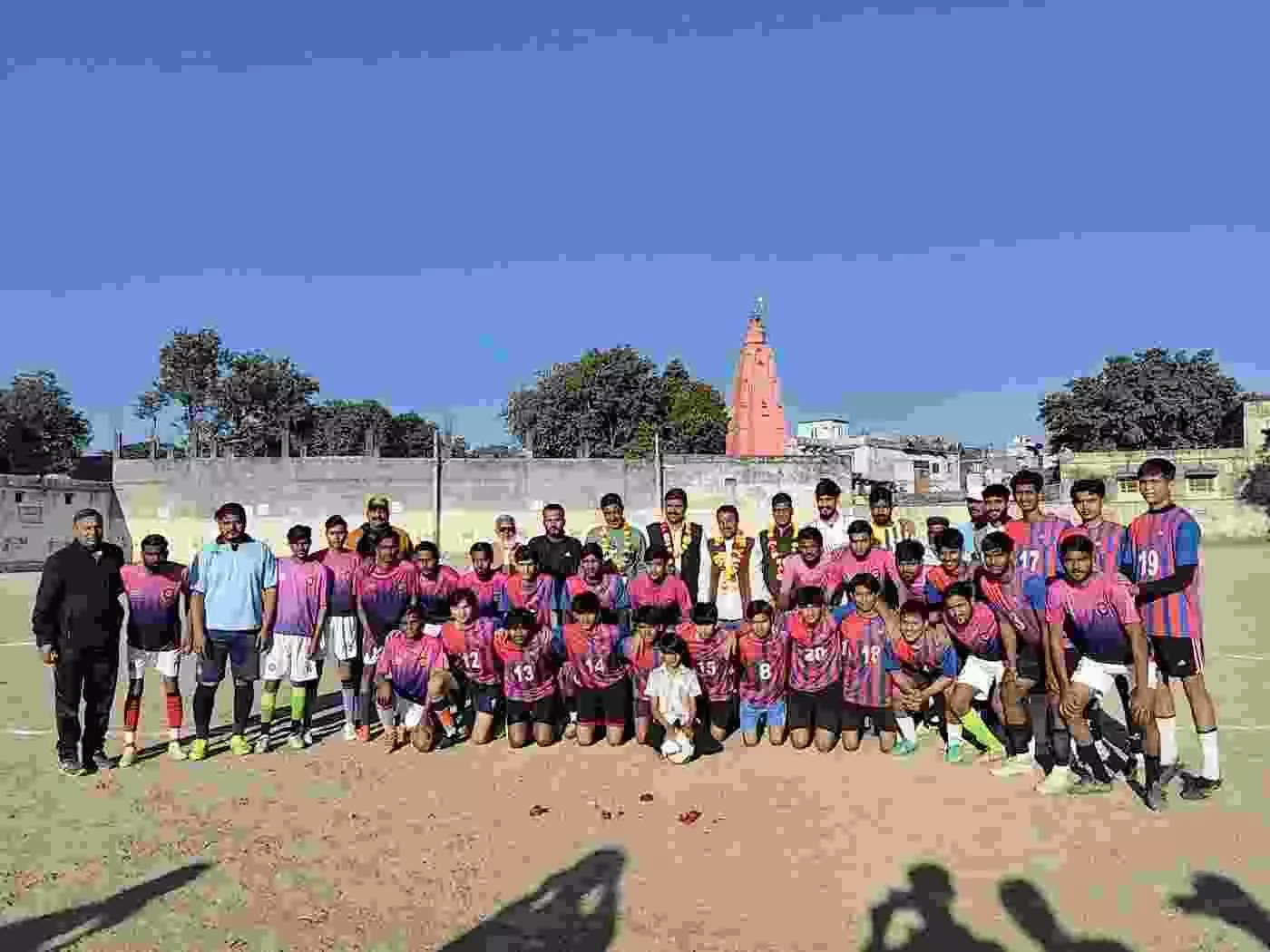 Initiative to give positive direction to youth through sports Initiative to give positive direction to youth through sports