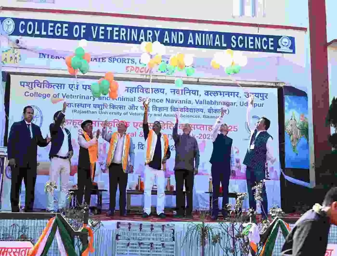 A confluence of sports, culture and literature at Veterinary College Navaniya A confluence of sports, culture and literature at Veterinary College Navaniya