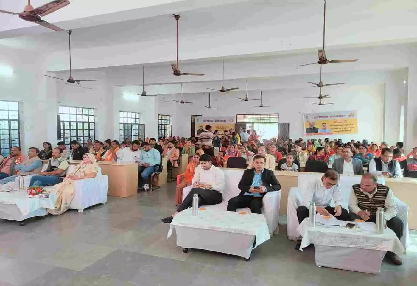 A grand womens conference was held in Salumbhar on the completion of two years of the state government