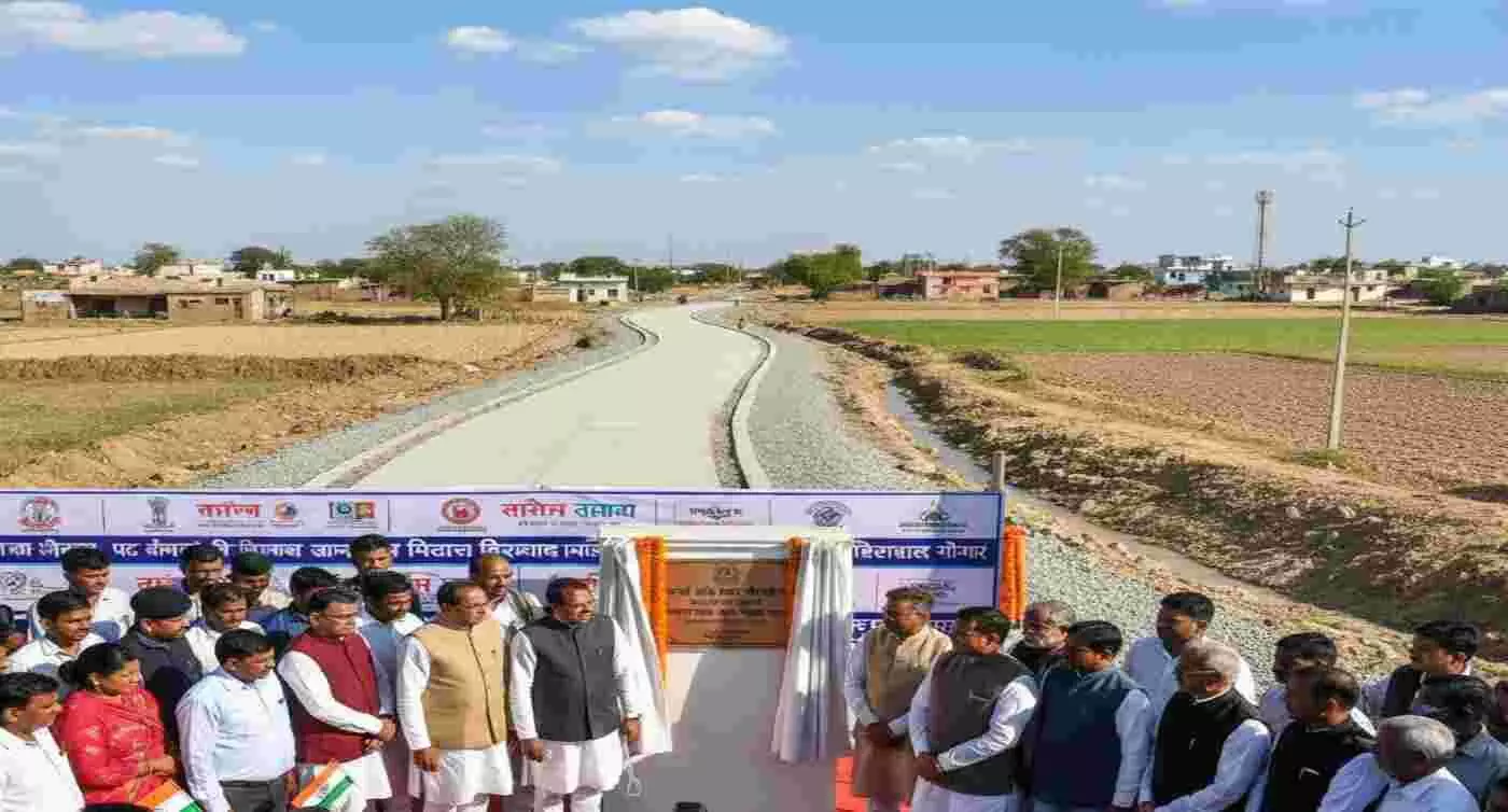 Vikas Rath Yatra: Energy Minister Nagar inaugurated and laid the foundation