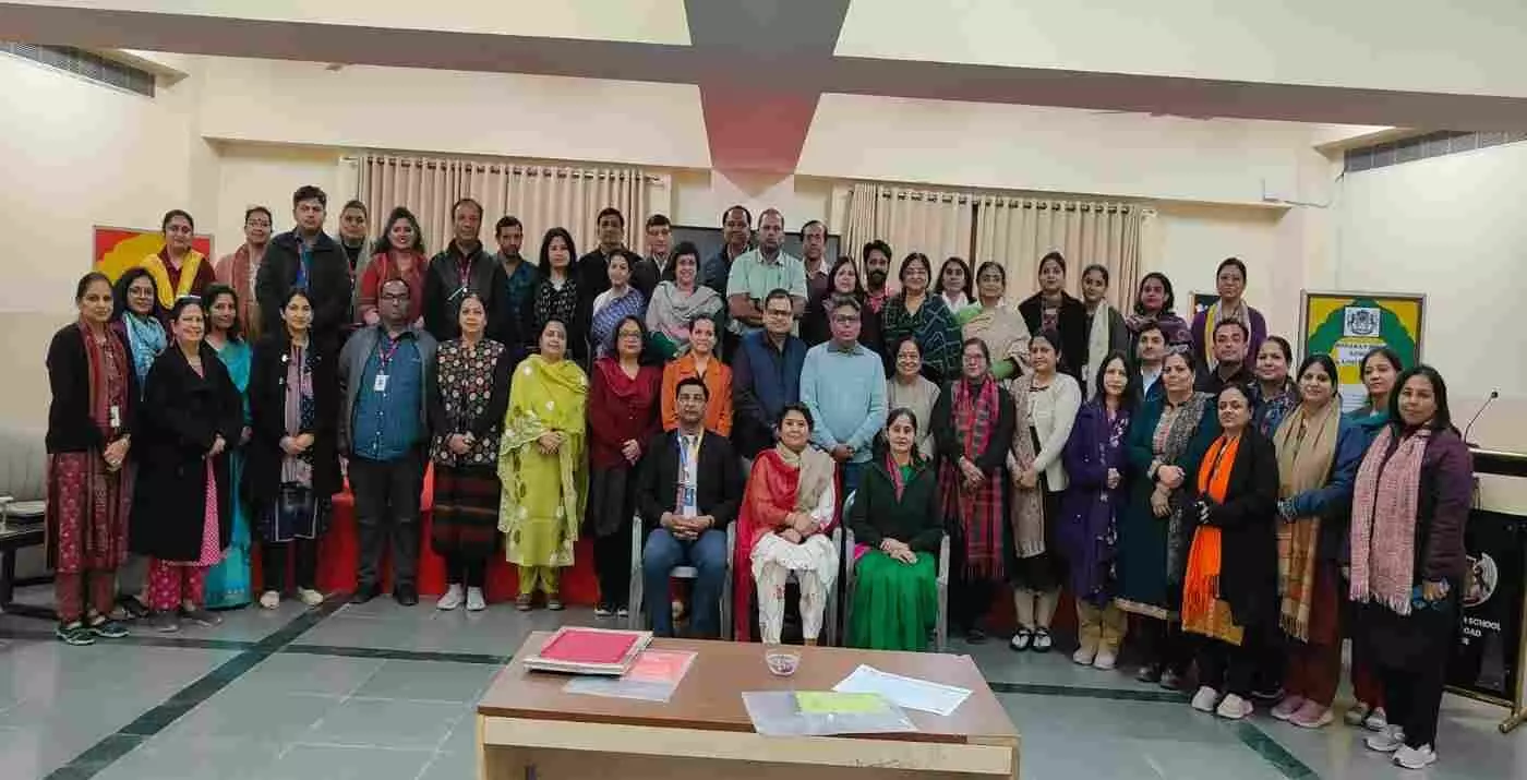 CBSEs one-day workshop at Dharav High School, Jaipur, focused on strengthening parental participation