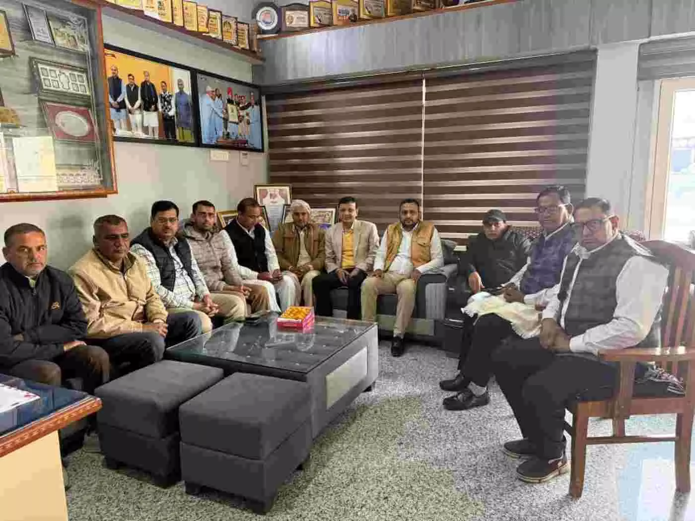 Rakesh Jangid becomes President of the National Political Cell